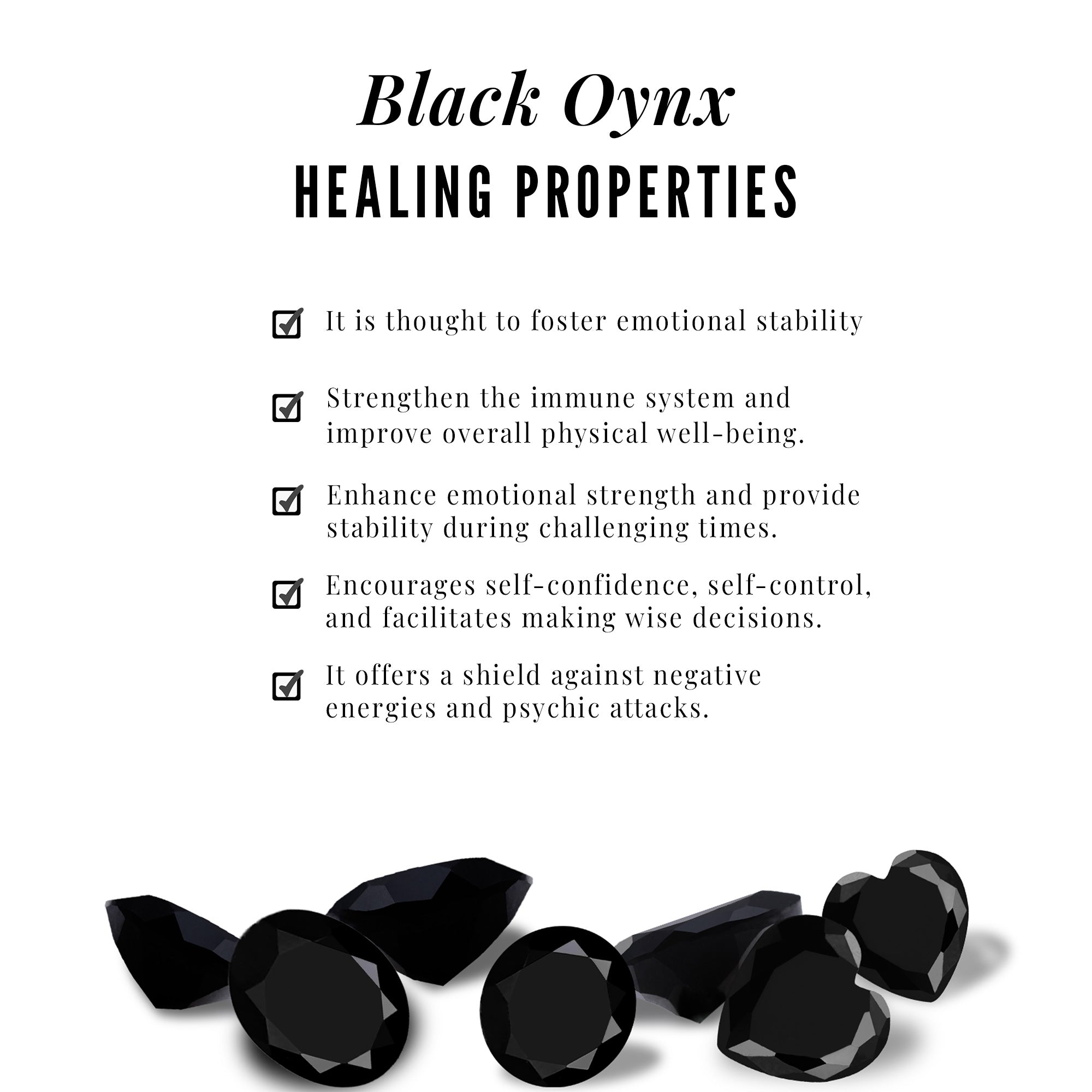 Emerald Cut Black Onyx Full Eternity Ring in Shared Prong Setting Black Onyx - ( AAA ) - Quality - Rosec Jewels