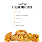 Prong Set Princess Cut Solitaire Citrine Stud Earrings Citrine - ( AAA ) - Quality - Rosec Jewels