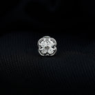 Rosec Jewels-Real Diamond Floral Cluster Earring for Helix Piercing