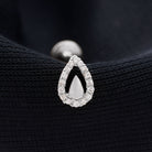 Rosec Jewels-Classic Diamond Teardrop Helix Earring