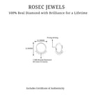 Rosec Jewels-Real Diamond Clicker Hoop Earring for Daith Piercing