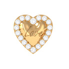 Rosec Jewels-Cute Diamond Love Heart Earring for Helix Piercing