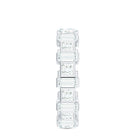 Princess and Baguette Cut Zircon Alternate Eternity Ring Zircon - ( AAAA ) - Quality - Rosec Jewels