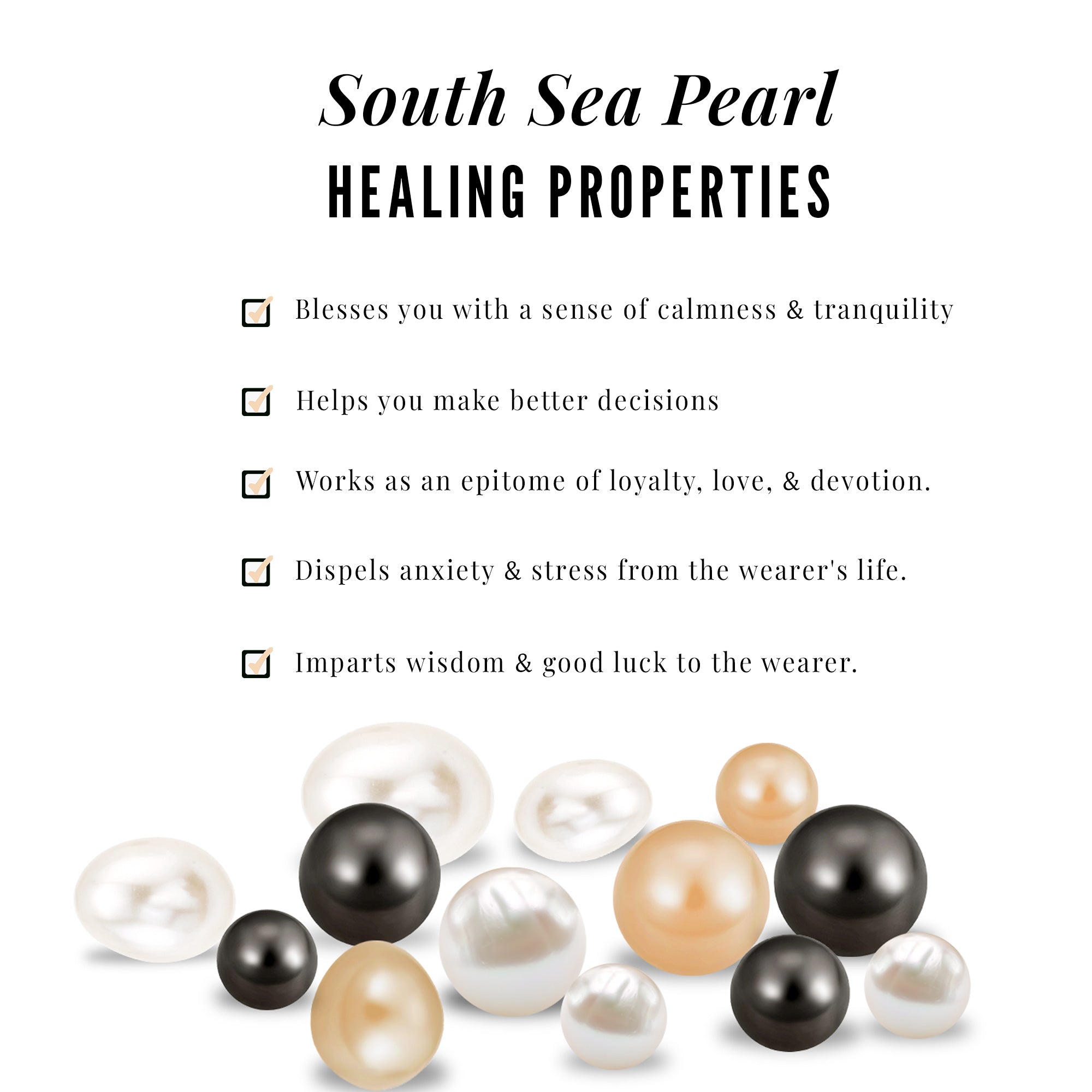 Simple South Sea Pearl Drop Pendant with Diamond South Sea Pearl - ( AAA ) - Quality - Rosec Jewels